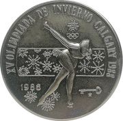 1 Peso Skater - with rings reverse image