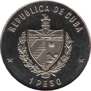 1 Peso International Year of Peace obverse image