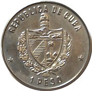 1 Peso José Raúl Capablanca obverse image