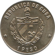 1 Peso National Ballet obverse image