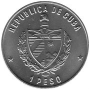 1 Peso Havana Great Theater obverse image