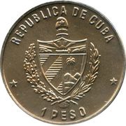 1 Peso F. Castro at the mountain obverse image