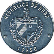 1 Peso First Cuban Railroad obverse image