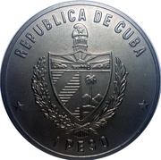 1 Peso ¡Tierra, Tierra! - without exergue obverse image