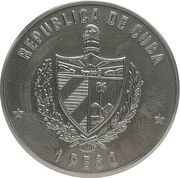 1 Peso Assault to the Moncada Garrison obverse image