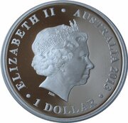 1 Dollar - Elizabeth II 4th Portrait - Lord Howe Island group obverse image