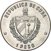 1 Peso Encounter with Natives obverse image