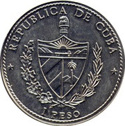 1 Peso King Ferdinand obverse image