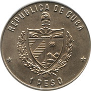 1 Peso Volleyball obverse image