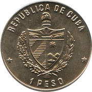 1 Peso Baseball obverse image