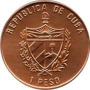 1 Peso Encounter with Natives obverse image