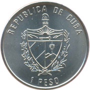 1 Peso La Giralda Tower obverse image