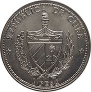 1 Peso Spanish Monarchs obverse image