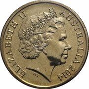 1 Dollar - Elizabeth II 4th Portrait - 30 Years Mob of Roos obverse image