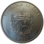 1 Peso El Escorial obverse image