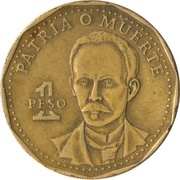 1 Peso reverse image