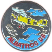 1 Peso Albatross D II, Cuba, 1994 reverse image