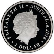 1 Dollar - Elizabeth II 4th Portrait - A.B. "Banjo" Paterson obverse image
