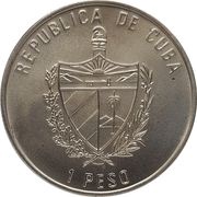 1 Peso Yellow Perch obverse image
