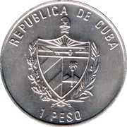 1 Peso Visit of John-Paul II to Cuba obverse image