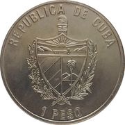1 Peso 40th Anniversary of Revolution obverse image
