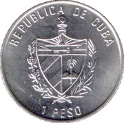 1 Peso White orquideas obverse image