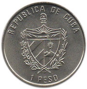 1 Peso Avellaneda Butterflies obverse image