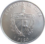 1 Peso Playa Giron Victory obverse image