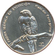 1 Peso Hawk Pilgrin, Cuba, 2004 reverse image