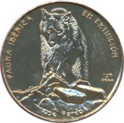 1 Peso Cantabrian Brown Bear, Cuba, 2004 reverse image