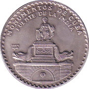 1 Peso Monumentos de Cuba, Cuba, 2004 reverse image