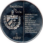 1 Peso Independence obverse image