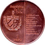 1 Peso Independence obverse image