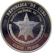 5 Pesos National Bank obverse image