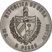 5 Pesos Niña obverse image