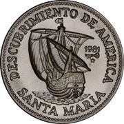 5 Pesos Santa Maria, Cuba, 1981 reverse image