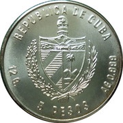 5 Pesos The Old Man and the Sea obverse image