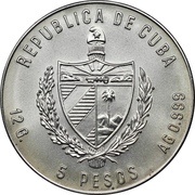 5 Pesos Citrus Fruit obverse image