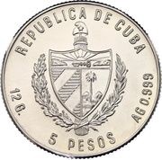 5 Pesos Cattle obverse image
