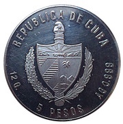 5 Pesos Runner obverse image