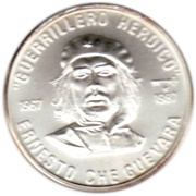 5 Pesos Heroic Guerrilla Fighter reverse image