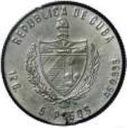 5 Pesos Abolition of Slavery obverse image