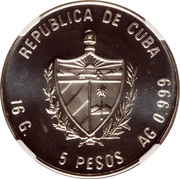 5 Pesos Carlos J. Finlay obverse image