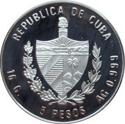 5 Pesos Boxing obverse image