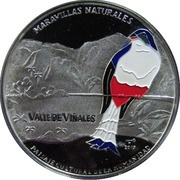 5 Pesos Valle de Viñales, Cuba, 2017 reverse image
