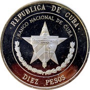 10 Pesos National Bank obverse image