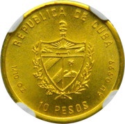 10 Pesos Alexander von Humboldt obverse image