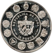 10 Pesos Cristobal Colón obverse image