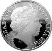 1 Dollar - Elizabeth II 4th Portrait - Saltwater Crocodile - Graham obverse image