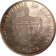 10 Pesos Sea Mail obverse image